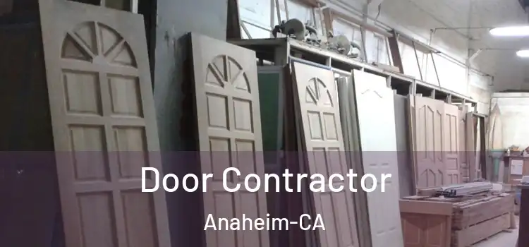 Door Contractor Anaheim-CA