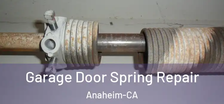  Garage Door Spring Repair Anaheim-CA