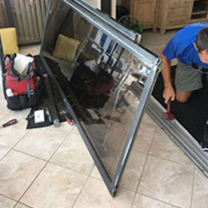 sliding glass door frame repair Anaheim